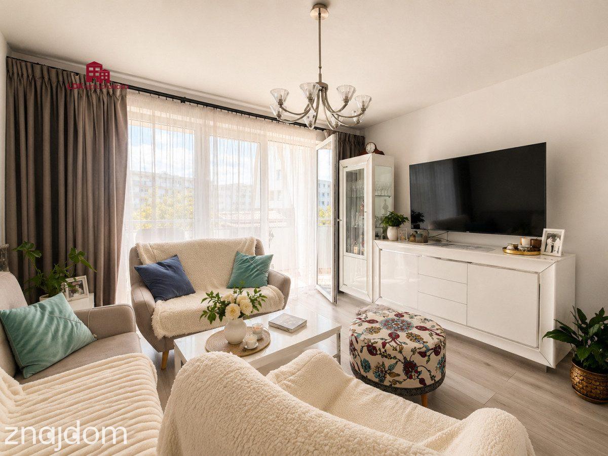 Eleganckie 3 pokoje po remoncie balkon 11m2