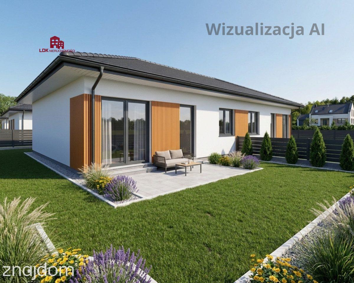 4 pokoje i prywatny ogród — nowy dom w Płotach
