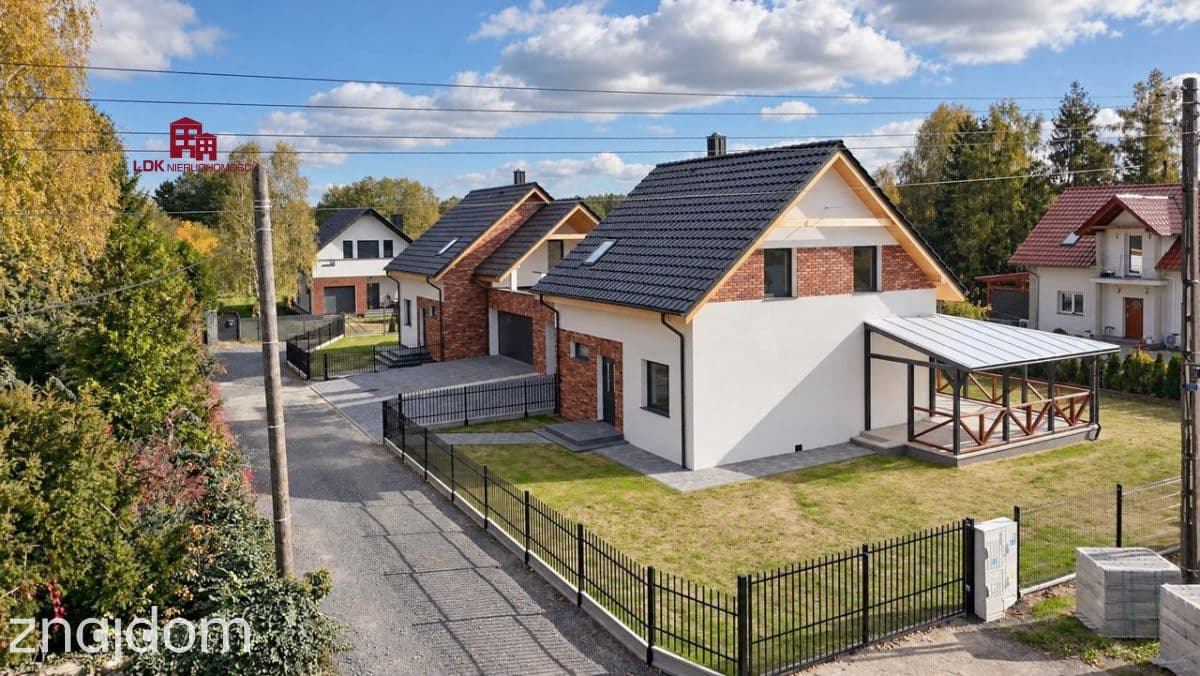 Nowy dom z 2 tarasami | 137 m² | Zielona Góra