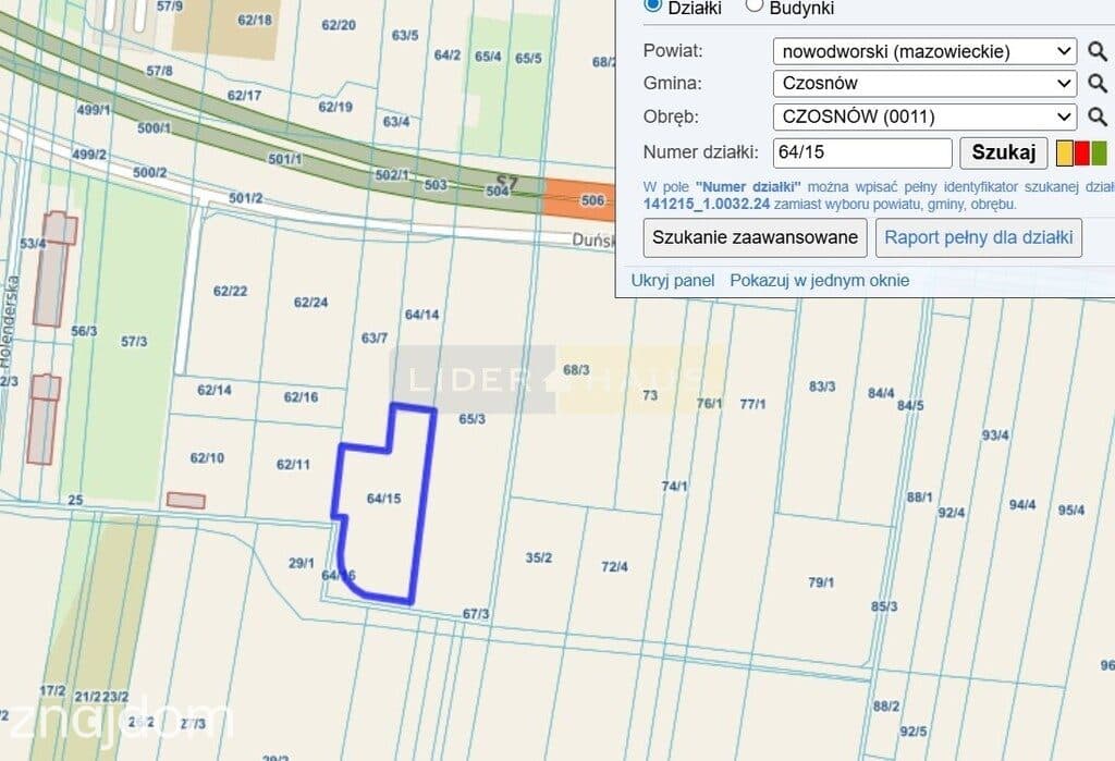 Atrakcyjna działka inwestycyjna 3 564 m² przy trasie S7 – Czosnów - zdjęcie 5