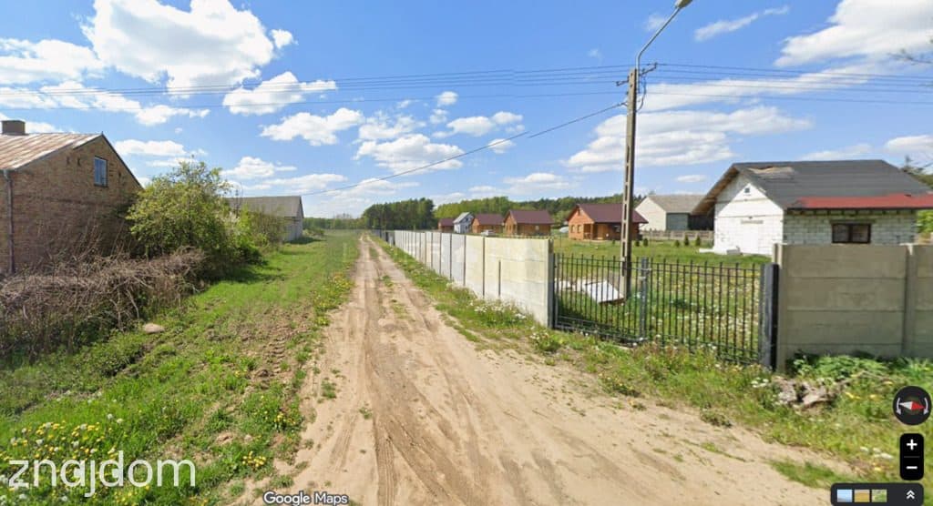 Płoński Joniec Nowa Wrona działka budowalna 1149m2