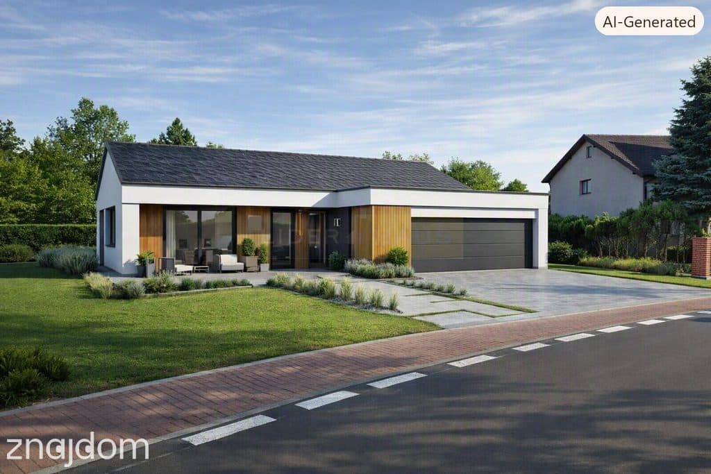 Działka budowlana 1646 m², prąd i gaz, plan miejsc - zdjęcie 2