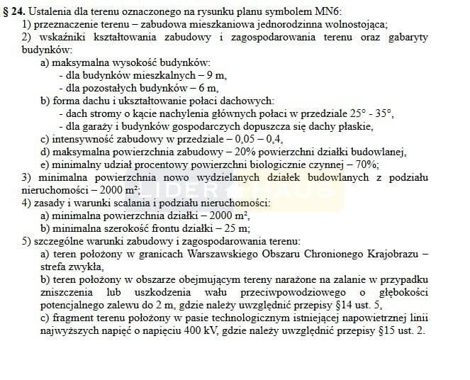 Działka pod zabudowę mieszkaniową jednorodzinną - zdjęcie 3
