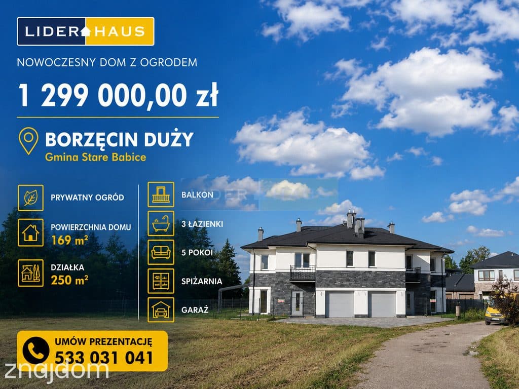 Nowoczesny lokal z ogrodem i garażem | 169 m² |