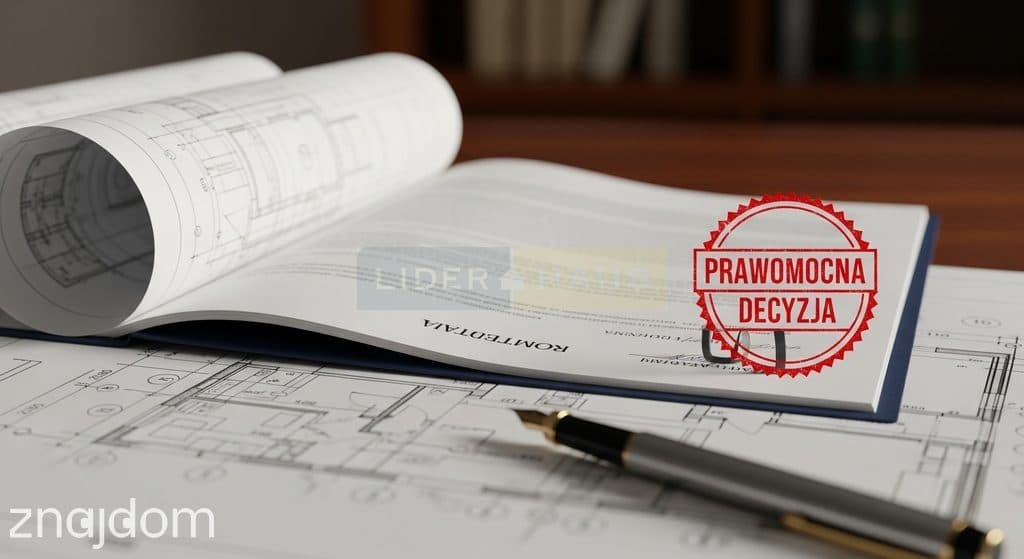 Działka 691 m² z pozwoleniem na budowę domu Wieruchów - zdjęcie 5