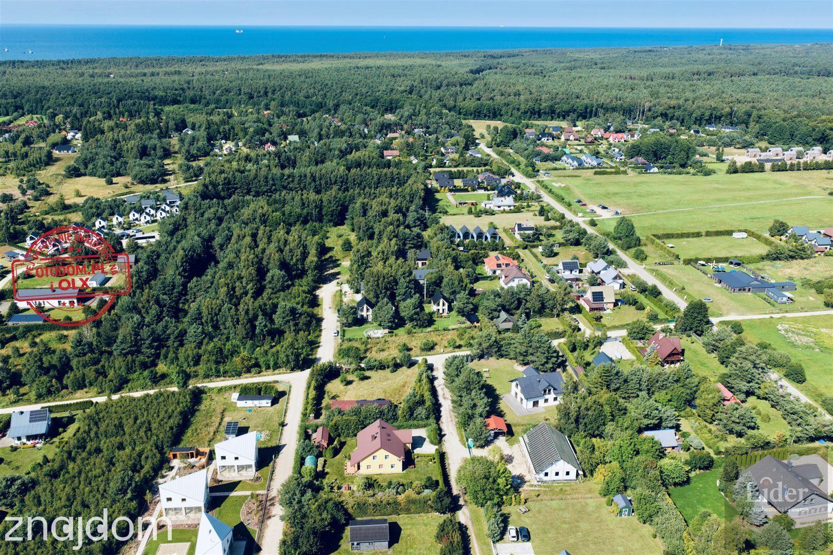 Działka nad morzem w Lubiatowie – 1370 m², 1500 m