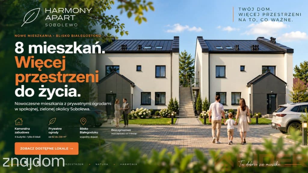HARMONY APART-komfort domu-kameralna inwestycja