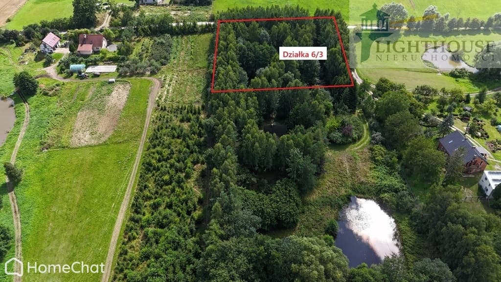 Działka 5500 mkw Trąbki Małe są WZ - zdjęcie 3