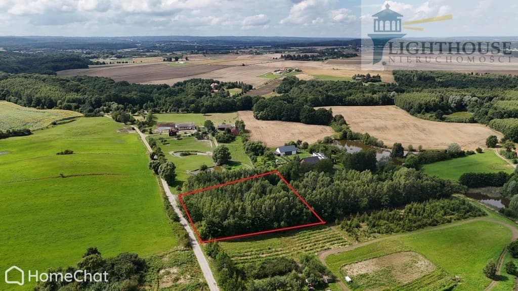 Działka 5500 mkw Trąbki Małe są WZ - zdjęcie 4