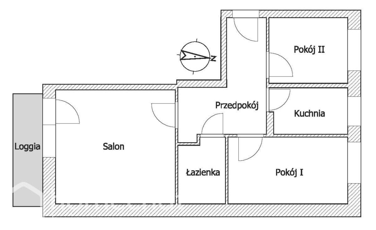 [REZERWACJA] 3 pokoje  47,2 m2 Os. Złotego Wieku - zdjęcie 19