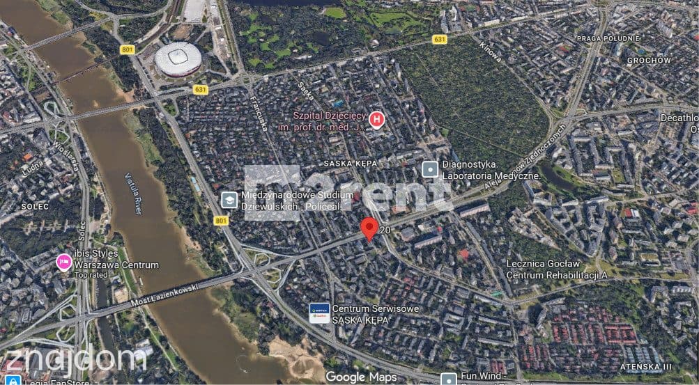 Praga-Południe | 2 pokoje | balkon | Saska Kępa - zdjęcie 13