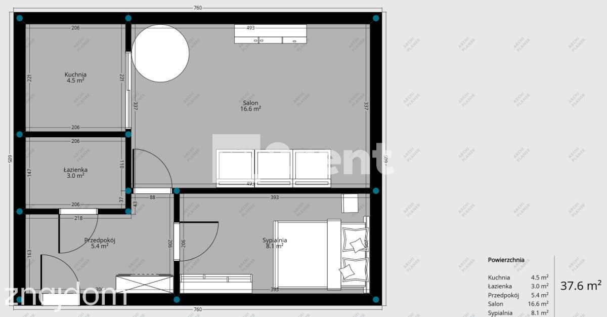 Targówek | 2 pokoje | 37m2 |Metro Bródno - zdjęcie 15