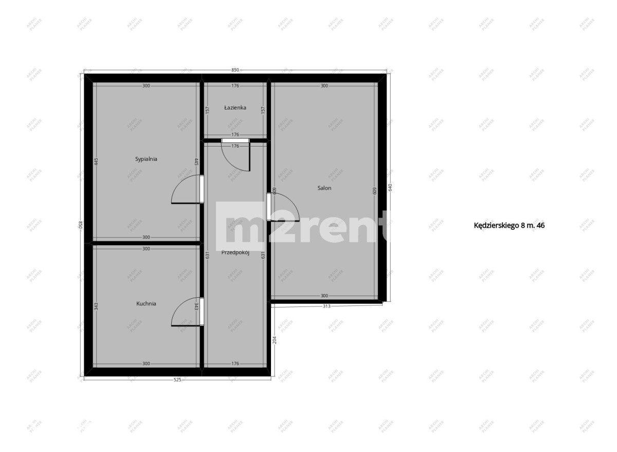Bemowo | 46m2 | 2 pokoje | balkon - zdjęcie 20