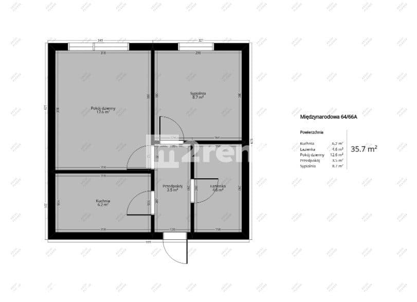 Praga-Płd.| 2 pokoje | 37,5 m² | Park Skaryszewski - zdjęcie 13