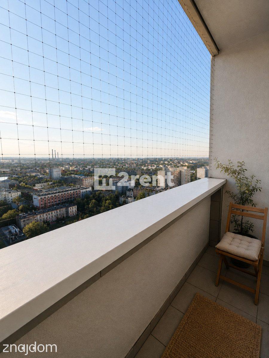 Łódź - Centrum | 46 m2 | 2 pokoje | balkon | widok - zdjęcie 9