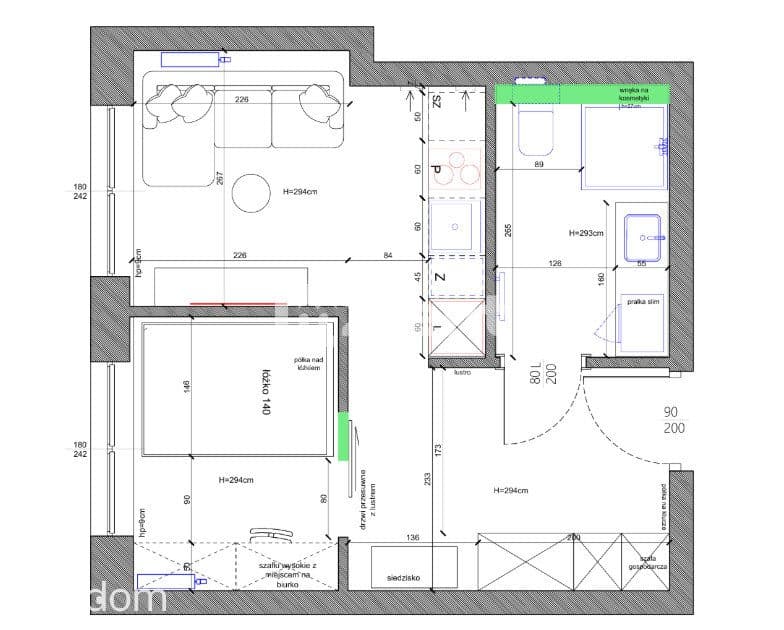 Łódź - Śródmieście | 31 m2 | 2 pokoje | parking - zdjęcie 11