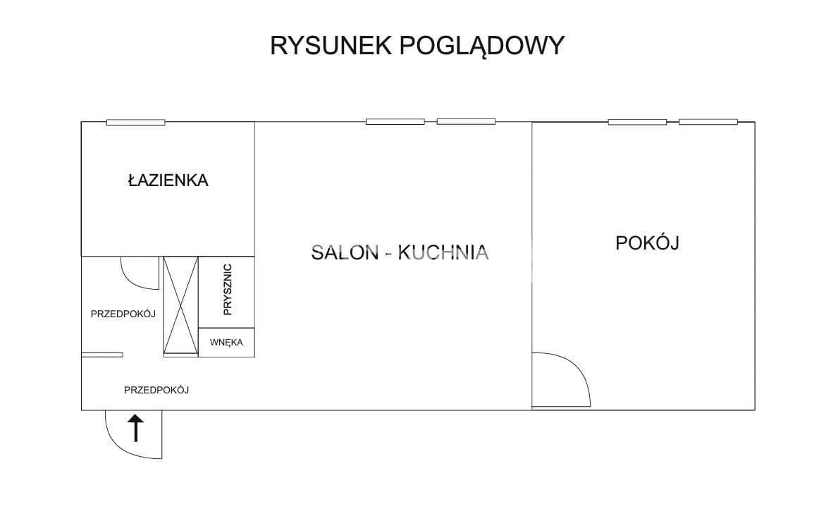 Katowice Św. Anny | 55m2 | 2 pokoje | Nikiszowiec - zdjęcie 11