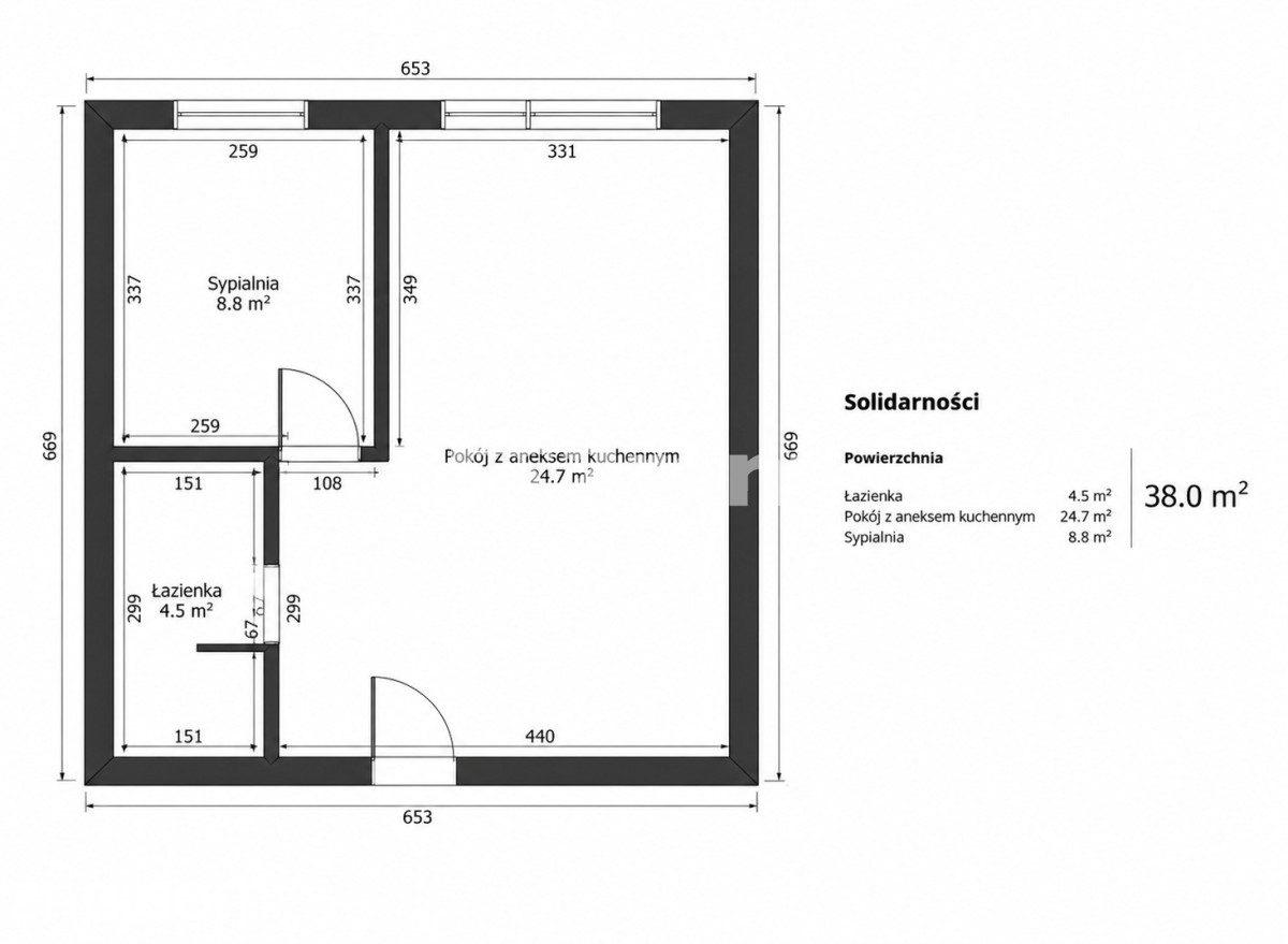 Wola | 38m2 | 2 pokoje | balkon - zdjęcie 13