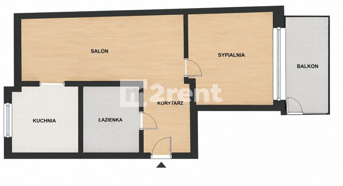 Łódź - Dąbrowa | 36 m2 | 2 pokoje | balkon - zdjęcie 11
