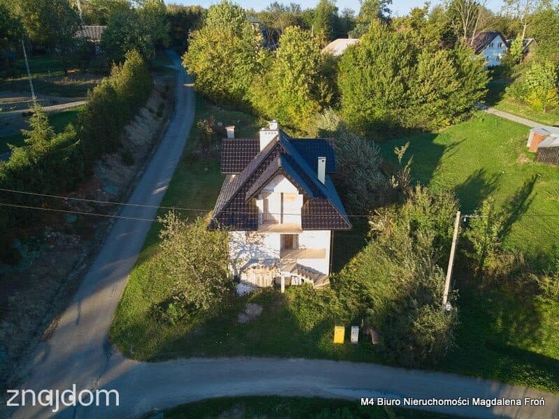 Obniżka ceny! Toki, gm. Nowy Żmigród- dom jednorodzinny stan surowy otwarty.