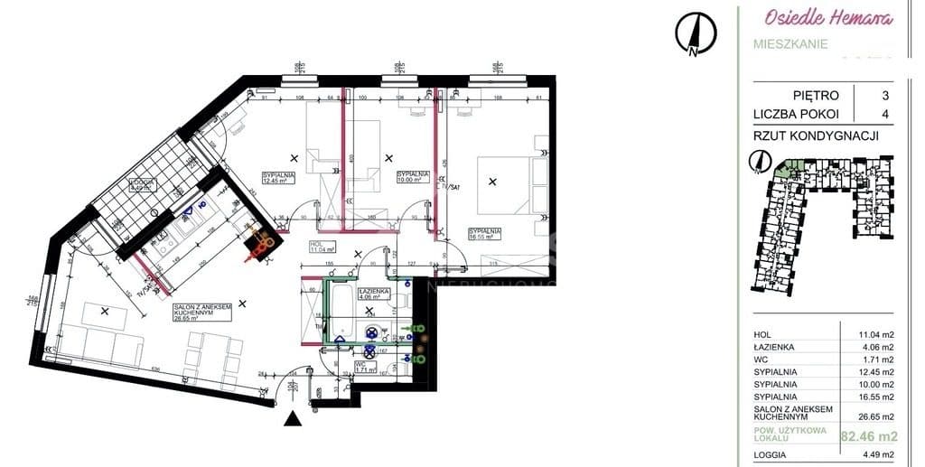 84m | 4 pokoje | 3 x garaż | komórka | 2020 r.
