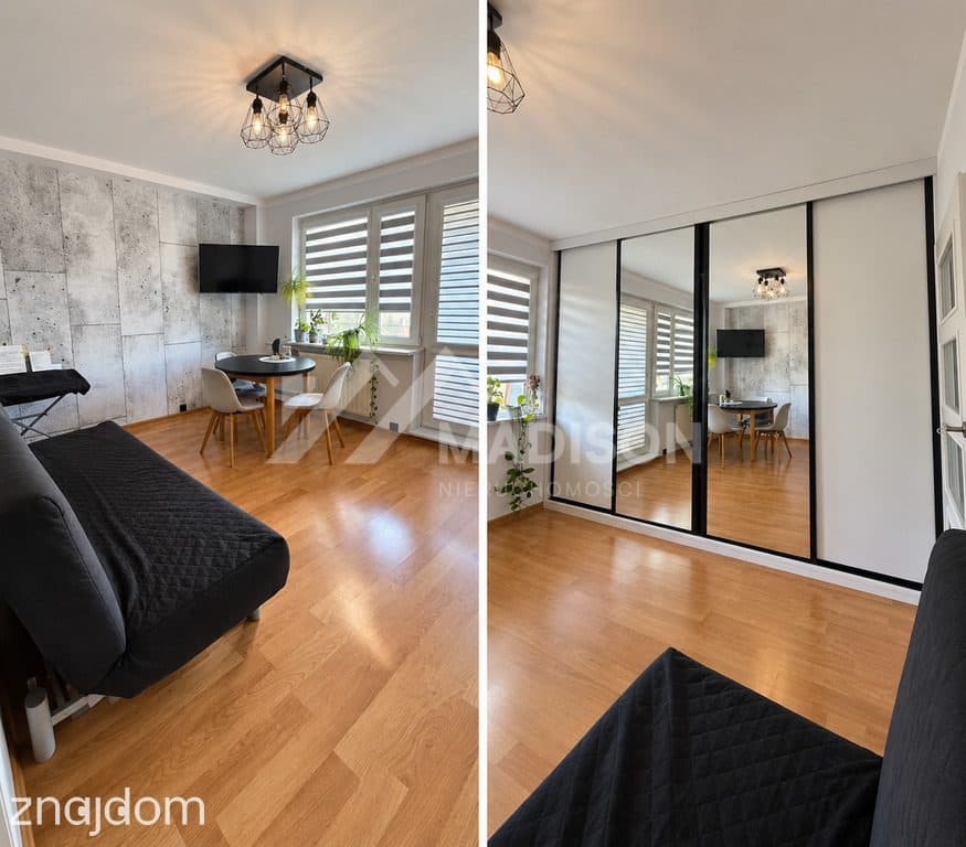 42 m² | 2 pokoje | metro Imielin | balkon