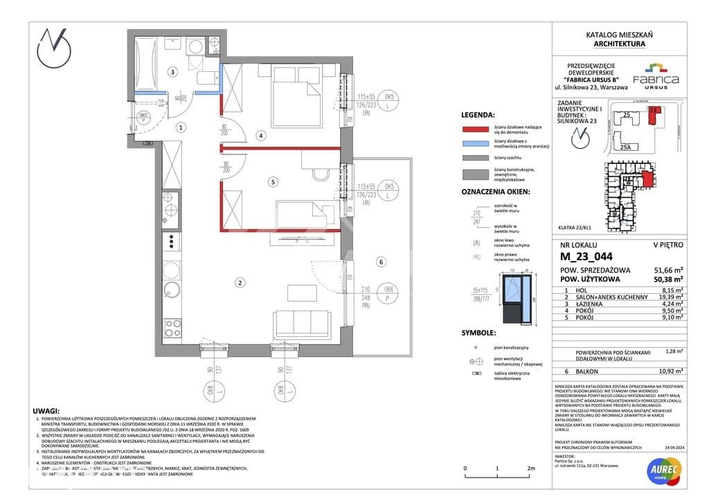 52 m | 3 pokoje | duży balkon | garaż | Fabrica Ursus - zdjęcie 2