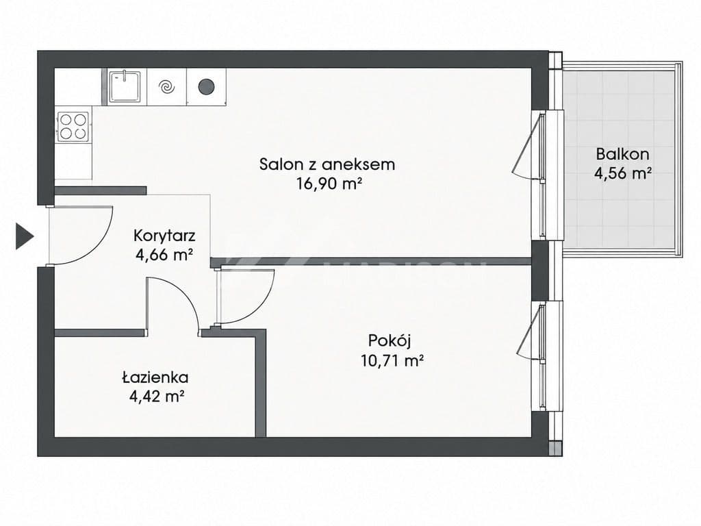 37m | 2 pokoje | balkon | garaż | 2025 r. - zdjęcie 12