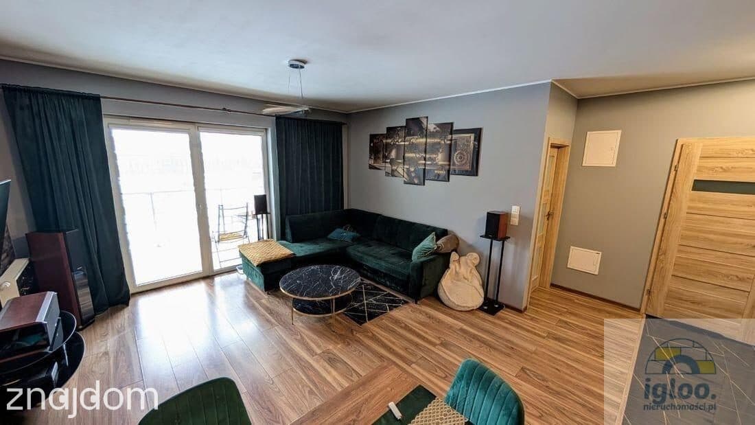 Apartament 2-pokoje, garderoba + garaż w centrum