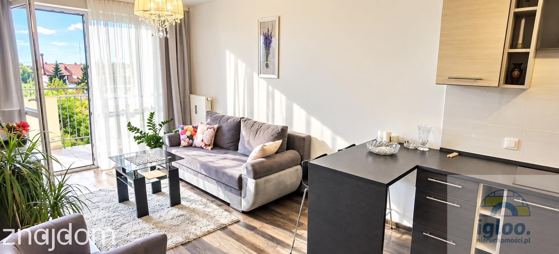 Apartament 2-pokoje -Urządzony -Nowy -Winda -Balkon -os.Ślichowice