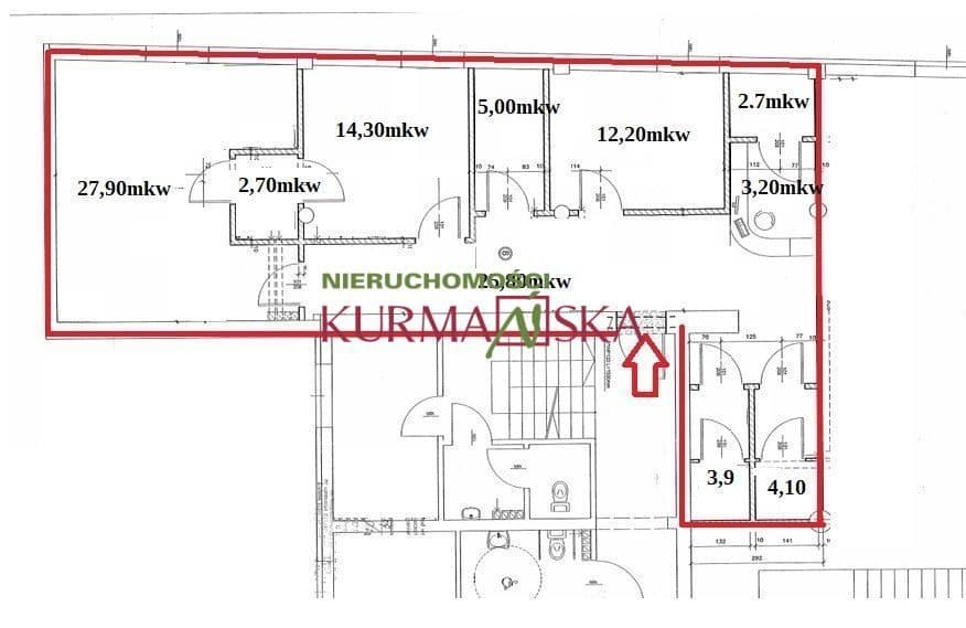 Lokal biurowy w centrum - zdjęcie 2
