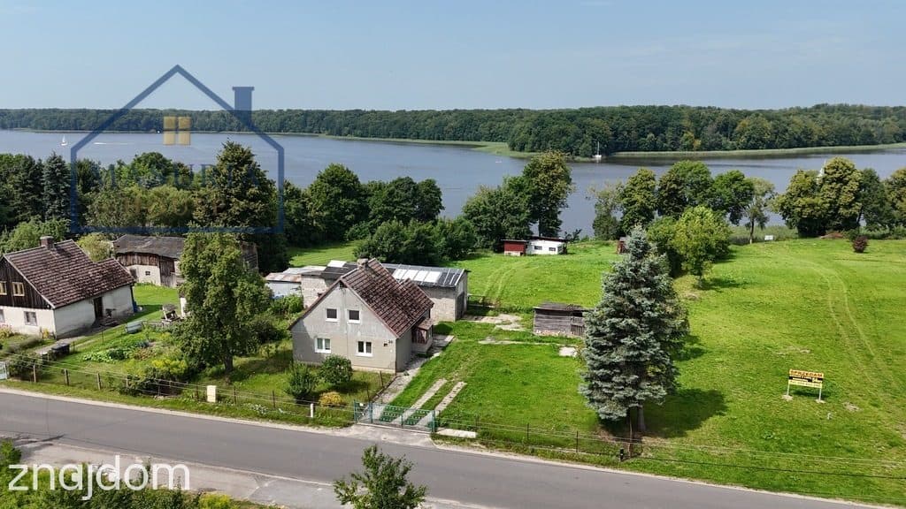 Zabudowana działka z linią brzegową Jezioraka - zdjęcie 5