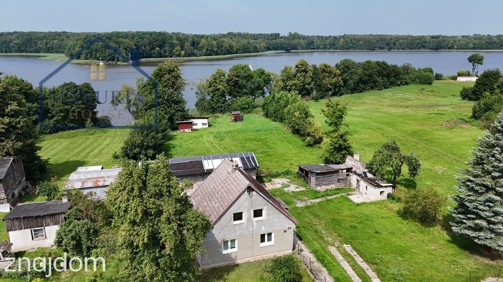 Zabudowana działka z linią brzegową Jezioraka - zdjęcie 8