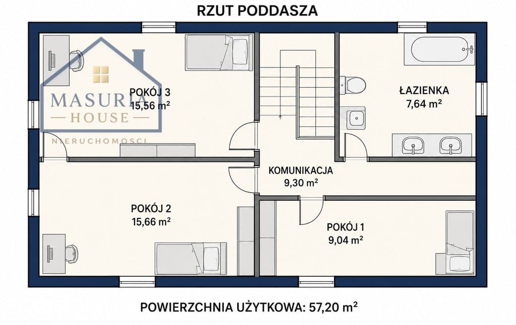Nowy dom w Wielowsi nad jeziorem Jaśkowskim - zdjęcie 14