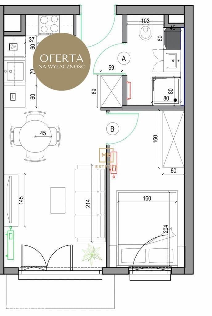 2-pok apartament inwestycyjny lub jako m2 na start - zdjęcie 12
