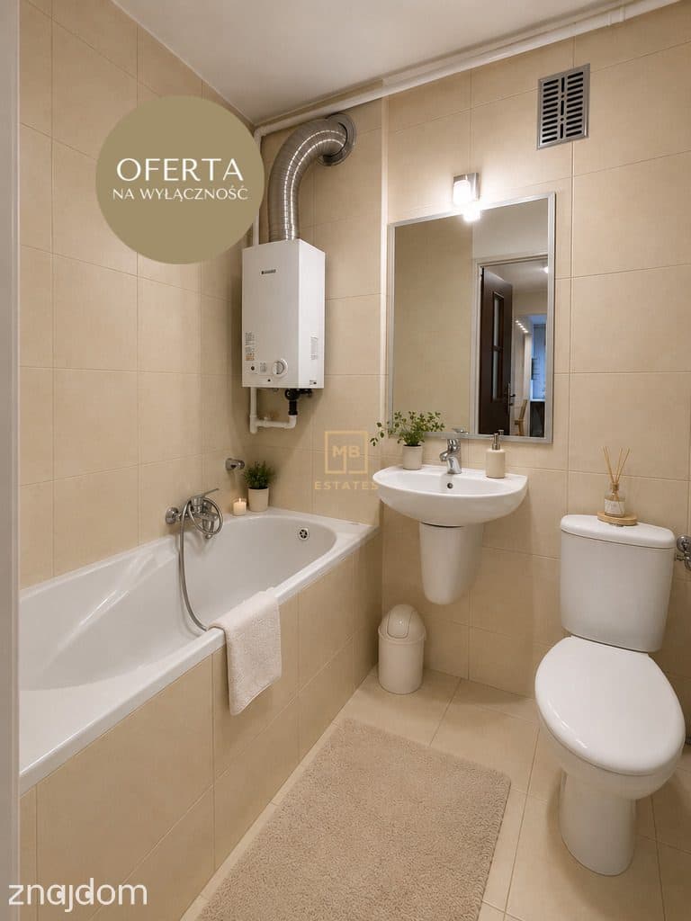 3 pokoje | 48 m2 | I piętro | Piwnica | Balkon - zdjęcie 8