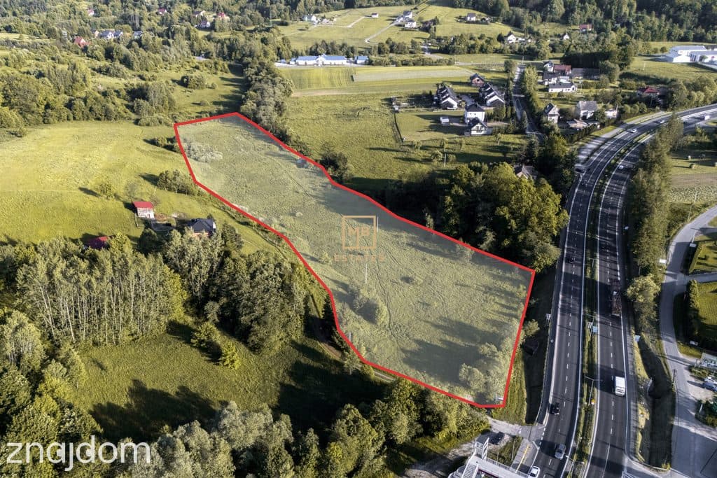 Grunty usługowo-komercyjne 1,75 ha przy Zakopiance