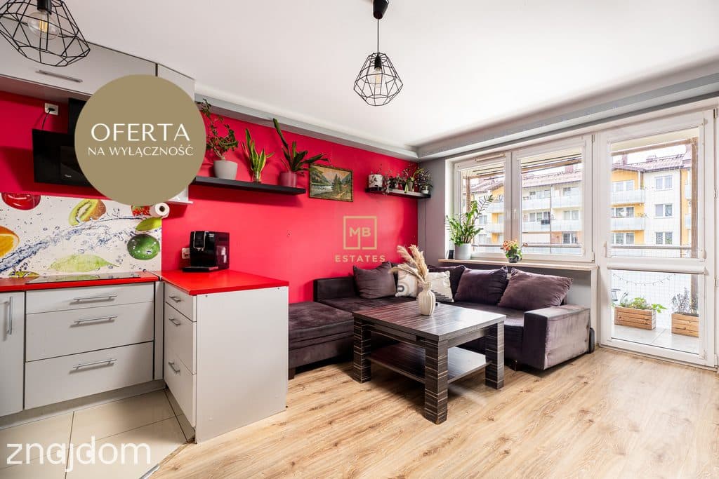 Przestronne mieszkanie 46,55 m²| balkon i garaż! - zdjęcie 6