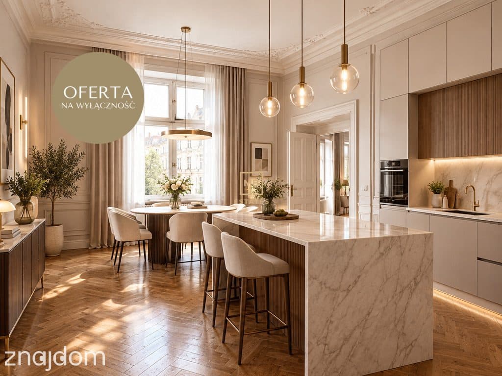 Unikalne 100m² w sercu Krakowa | Ciche, 3 pokoje