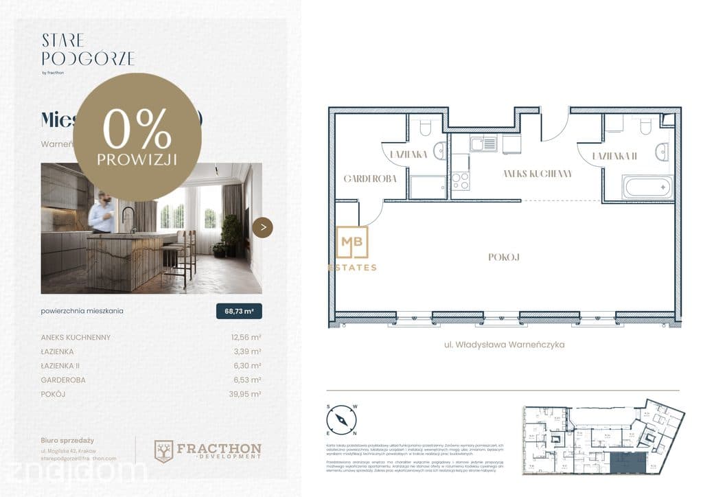Ekskluzywny, Przestronny Apartament 68,73m2 - zdjęcie 9