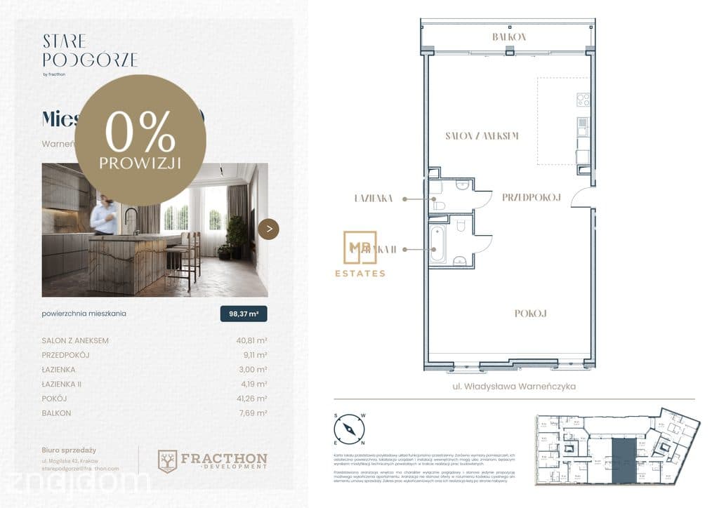 Ekskluzywny, Przestronny Apartament 98,37m2 - zdjęcie 16