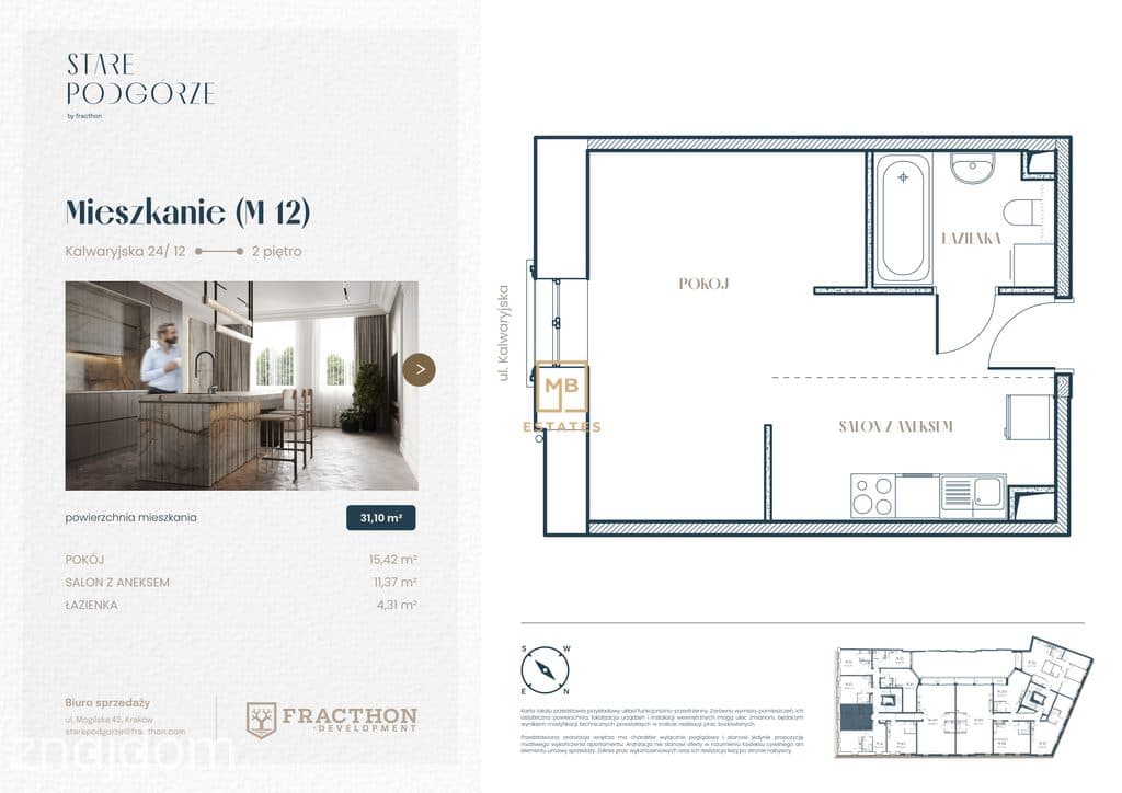 Ekskluzywny Apartament 31,1 m² - zdjęcie 9