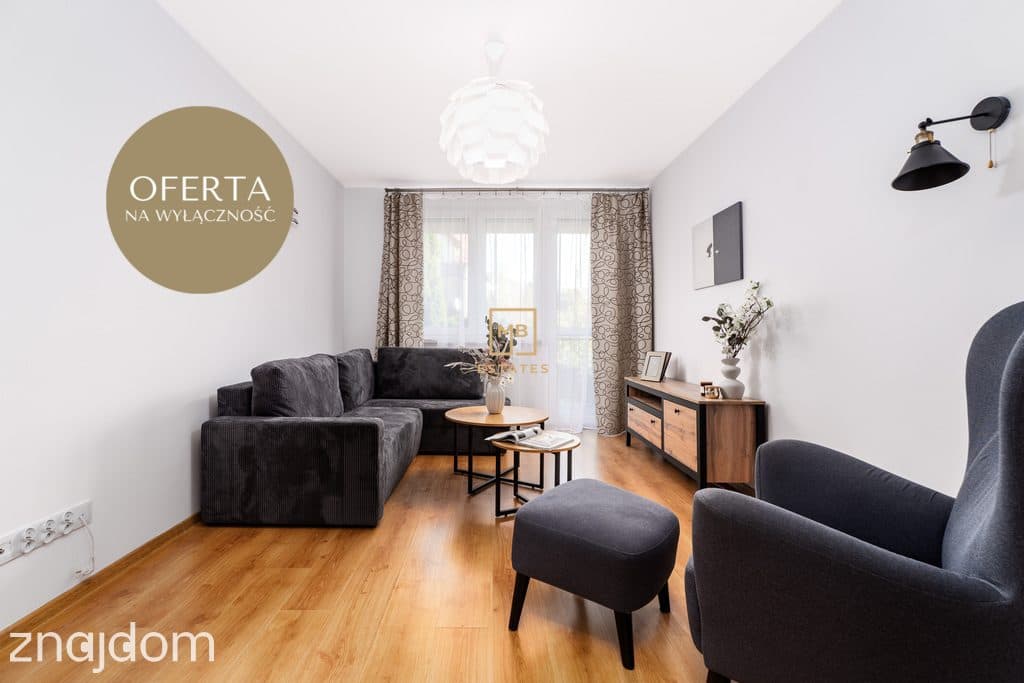 2 pokoje | osobna kuchnia | ogród 55 m2