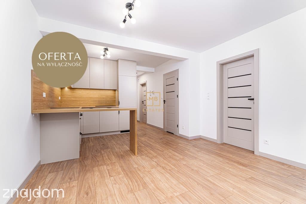 Gotowe 53 m² | 2 pokoje | Wieliczka | Ogródek 70 m² | 2 miejsca!
