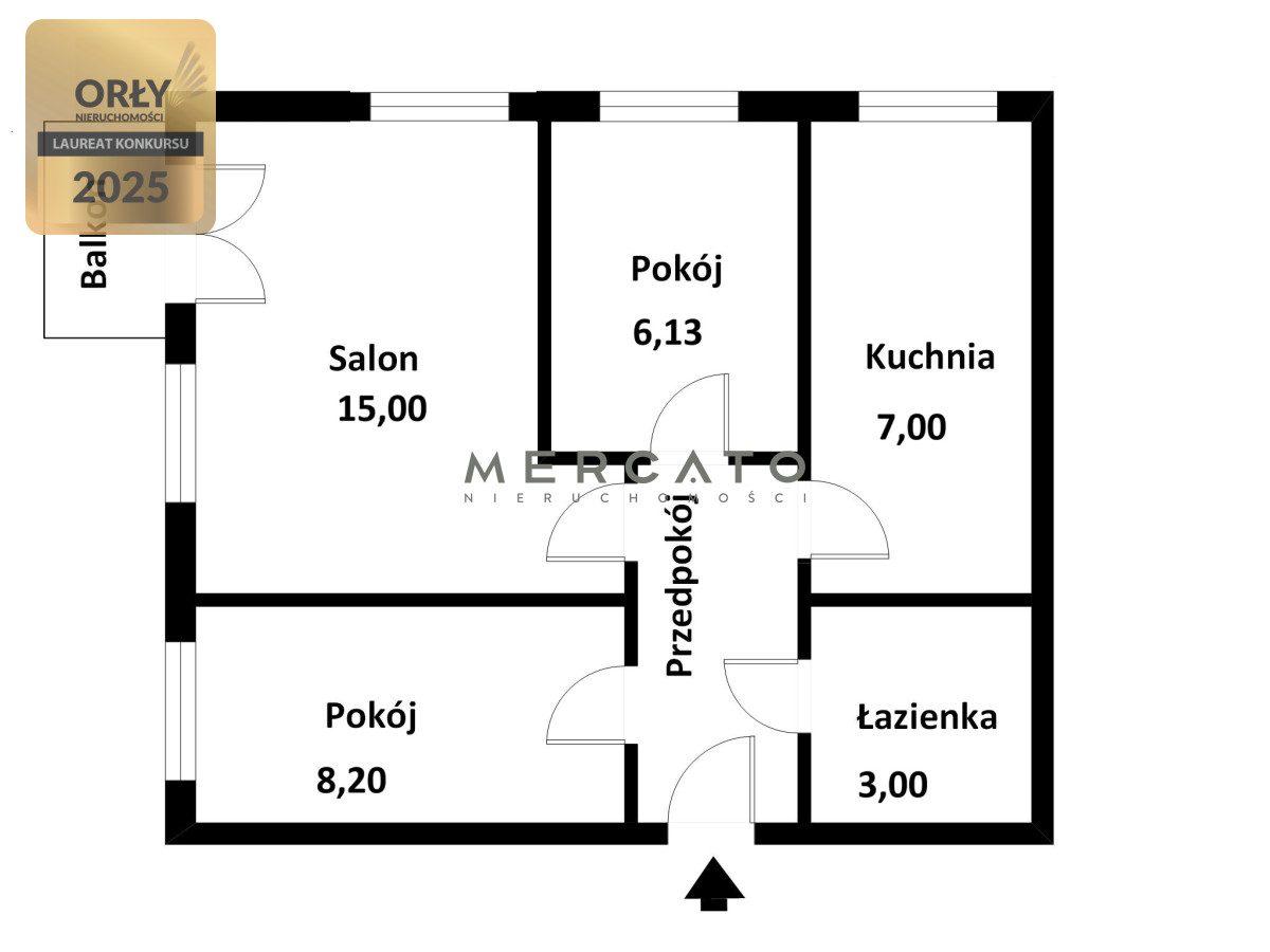 3 pokoje, Mokotów, ul. Orzycka 10. - zdjęcie 10