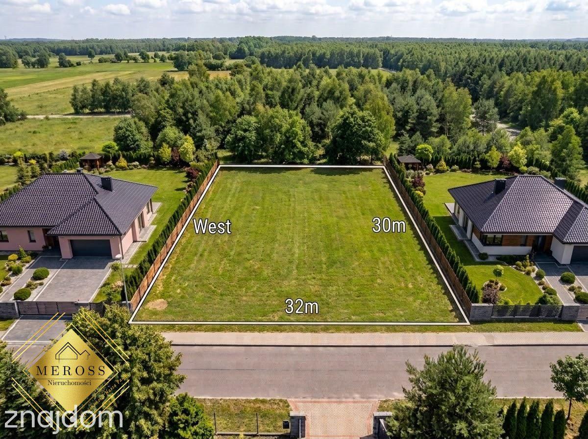 Działka w spokojnej wsi
