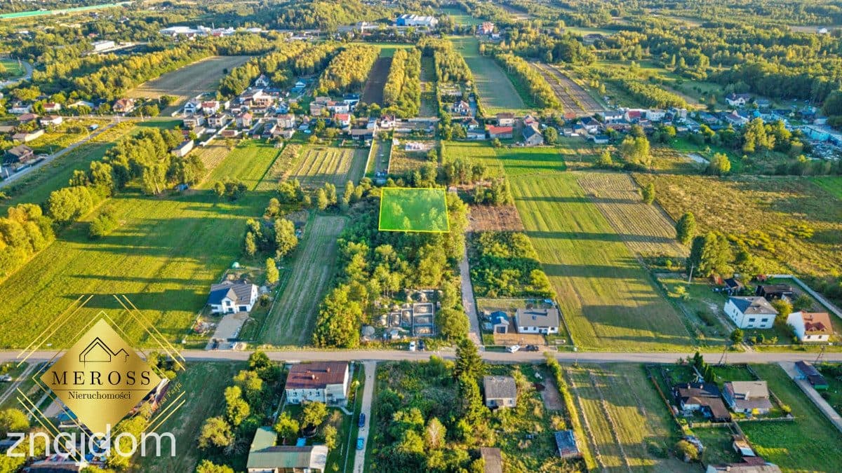 Działka z warunkami zabudowy Konradów