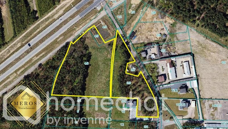 Grabówka / działka na wynajem / park linowy