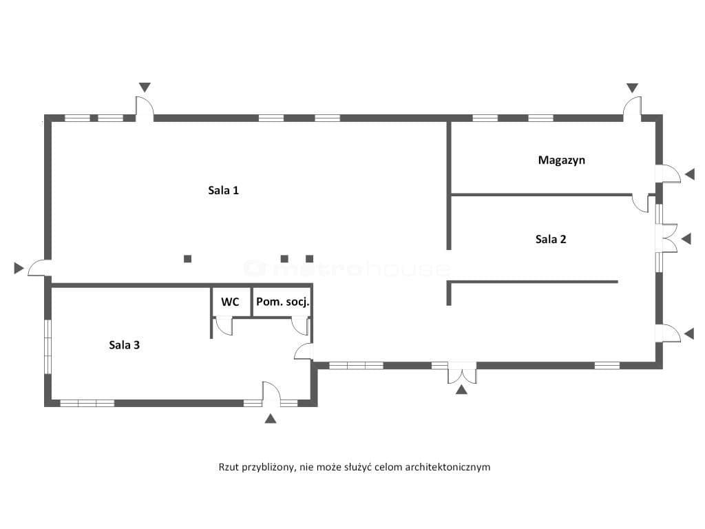 445 m² Showroom / Handel / Usługi Łódź - zdjęcie 13