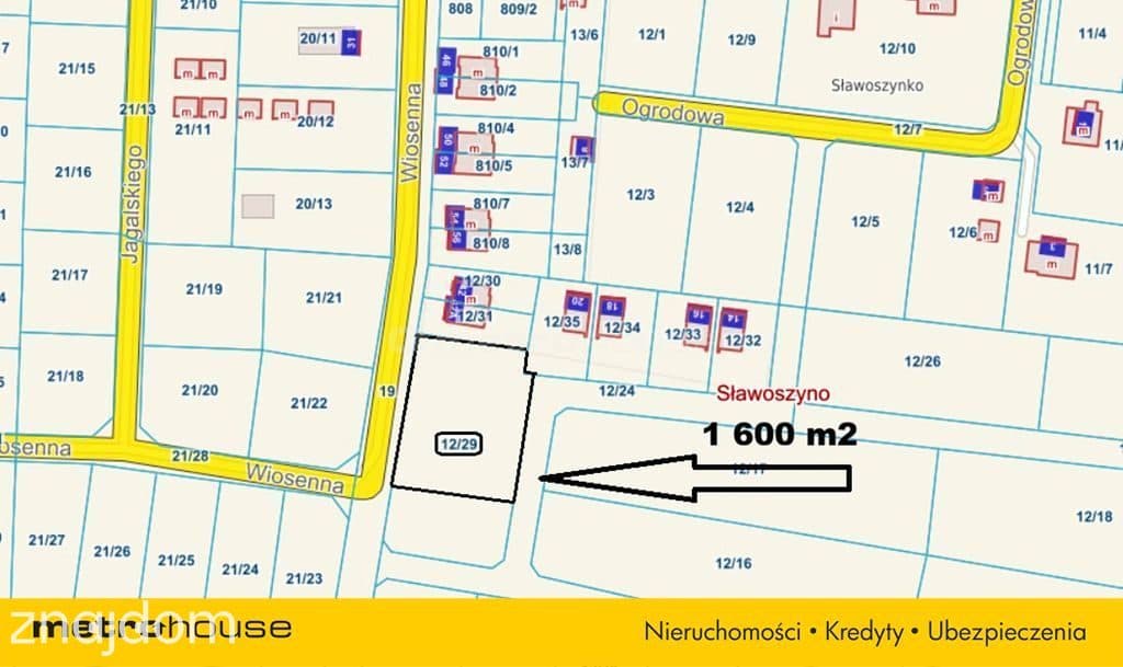 DZIAŁKA Z POZWOLENIEM NA 2 DOMY DWULOKALOWE - zdjęcie 3